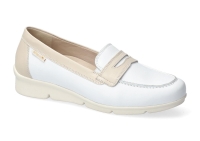 chaussure mephisto mocassins diva blanc